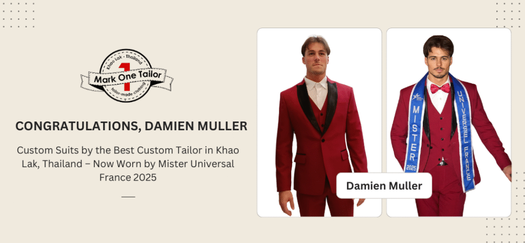 Congratulations Damien Muller, Mister Universal France 2025 - A Crowned Gentleman in Mark One Elegance Congratulations Damien Muller, Mister Universal France 2025 - A Crowned Gentleman in Mark One Elegance