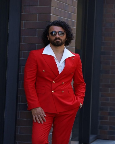 Double Breasted suit from Custom Tailor based in Khaolak, Thailand