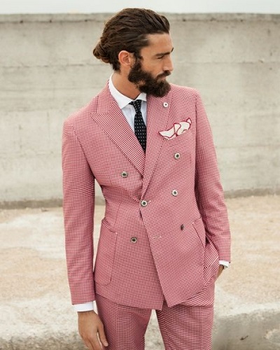 Double Breasted suit from Custom Tailor based in Khaolak, Thailand