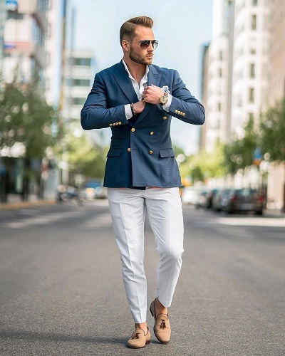 Double Breasted suit from Custom Tailor based in Khaolak, Thailand