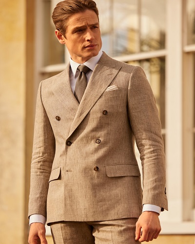 Double Breasted suit from Custom Tailor based in Khaolak, Thailand