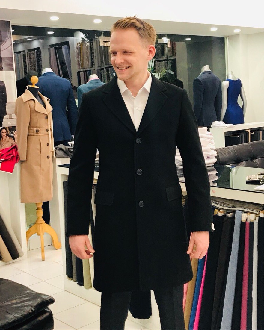 Mens ovecoats from Custom Tailor based in Khaolak, Thailand